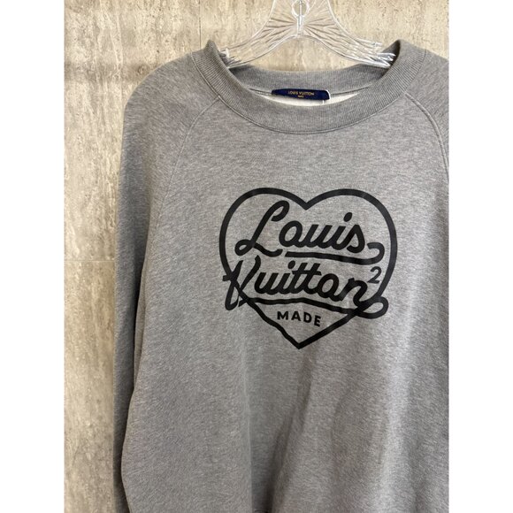 Louis Vuitton Gray Cotton Sweatshirt XXL Japan Exclusive - Picture 10 of 13